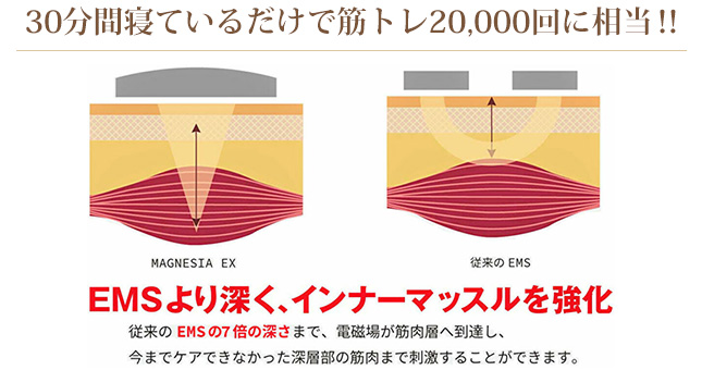 磁場痩身機・マグネシェイパー